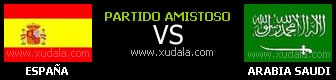 Espa&ntilde;a vs Arabia Saudi en vivo