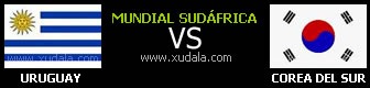 Uruguay vs Corea del Sur en vivo