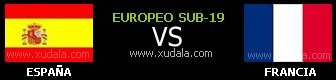Espa&ntilde;a vs Francia en Vivo