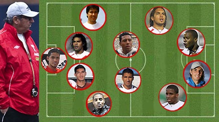 Jugadores de Per&uacute; que enfrentaran a Canad&aacute;