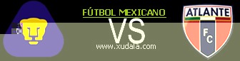 Pumas UNAM vs Atlante