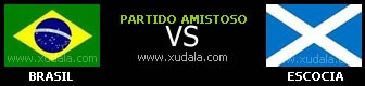 Brasil vs Escocia