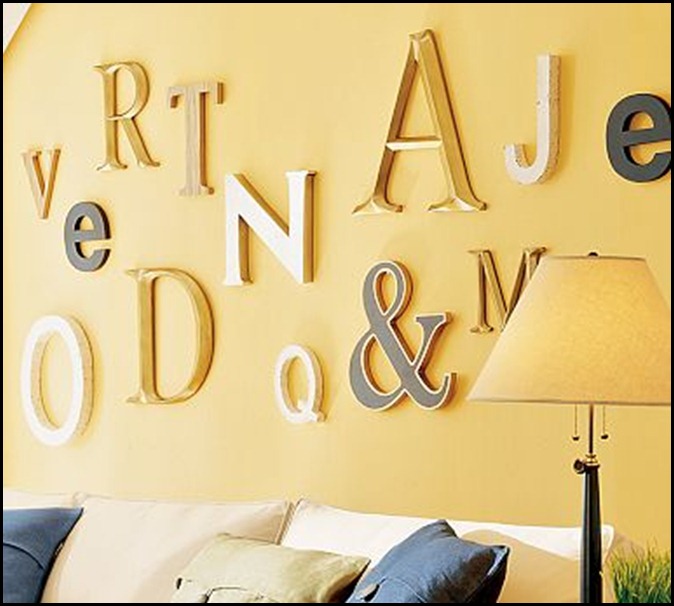 Good Life of Design: LETTER, LETTER ON THE WALL!!