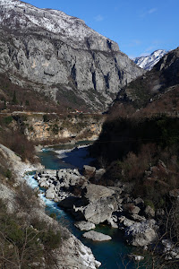 Mountain canyons in Montenegro