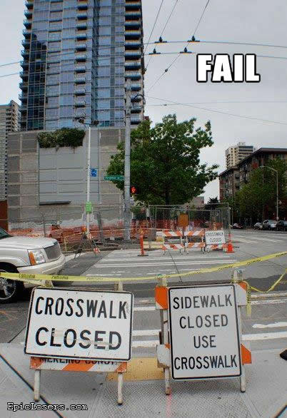 Crossing FAIL