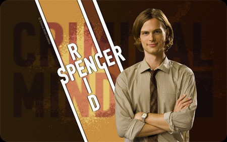 Dr. Spencer Reid, played by Matthew Gray Gubler in Criminal Minds - JustAnotherPixel.net
