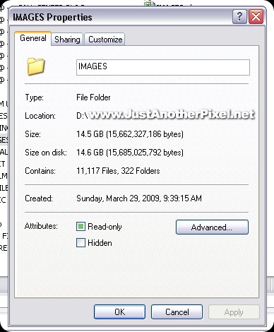 14 Gigabytes of Photos - JustAnotherPixel.net