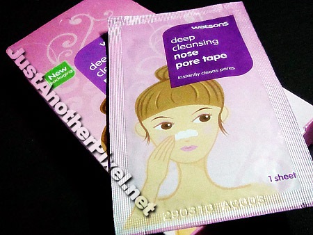 Watson's Deep Cleansing Nose Pore Tape - JustAnotherPixel.net