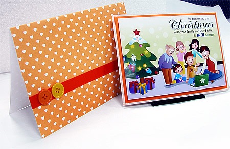 Christmas Card 71 from Grace, when printed - JustAnotherPixel.net