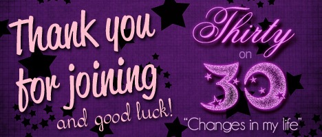Thank you for joining Thirty on 30 - JustAnotherPixel.net