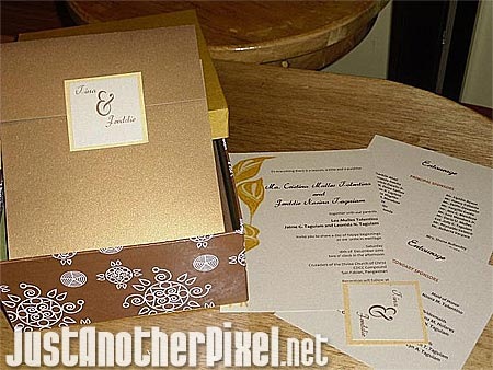 Tina's DIY Wedding Invites - JustAnotherPixel.net Tina's DIY Wedding Invites - JustAnotherPixel.net