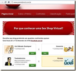 Eu votei no Ocioso Eu votei no Ocioso