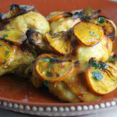 Spiced clementine chicken