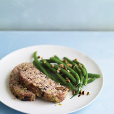 Turkey Meatloaf with Fontina and Mushrooms
