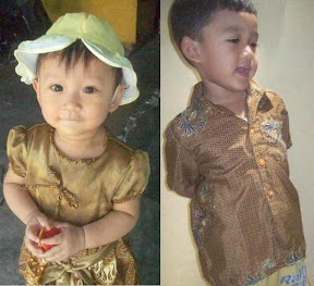 My child in batik