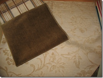 Sofa fabric w Pillow fabrics