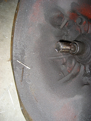 Clutch pieces that fell out.