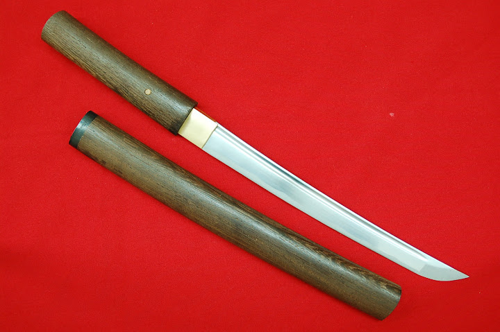 Handmade Sharp Japanese Shirasaya Samurai Tanto Sword