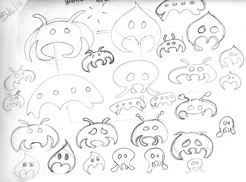 Invaders Sketch1