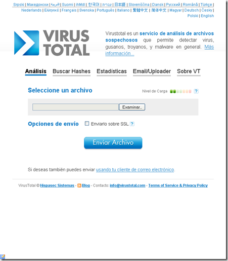 VIRUSTOTAL 1 VIRUSTOTAL 1