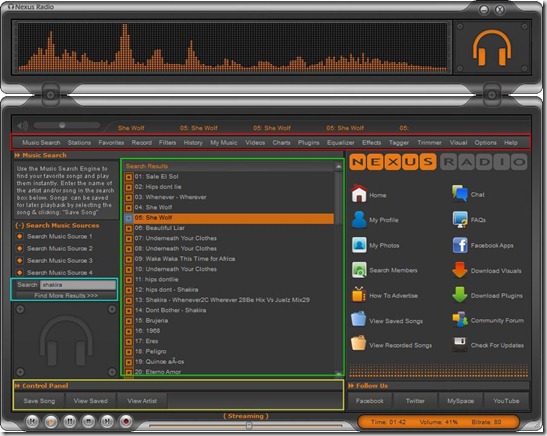 nexus music search nexus music search