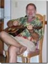 Rod with guitar