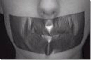 taped-mouth