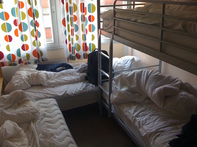 unser Zimmer im Hostel