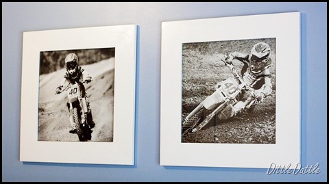 MX Racing Photo Framed  20x20