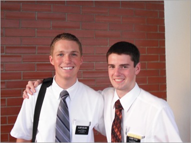 Elder Clark and Elder Laramie