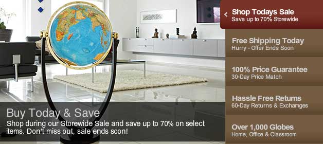 World Globe Sale
