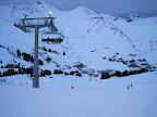 Night time skiinh, bring it on! p.s. That's an lightning fast 8 person chairlift.