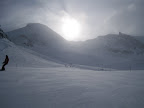 This is at the glacier. I had to take this picture lightning fast cos it was freezing (around -20 celsius)
