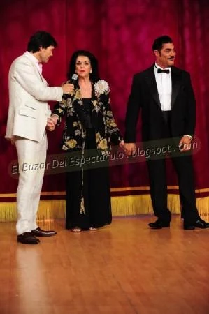 Tinelli con Marta y Ricardo Fort..JPG