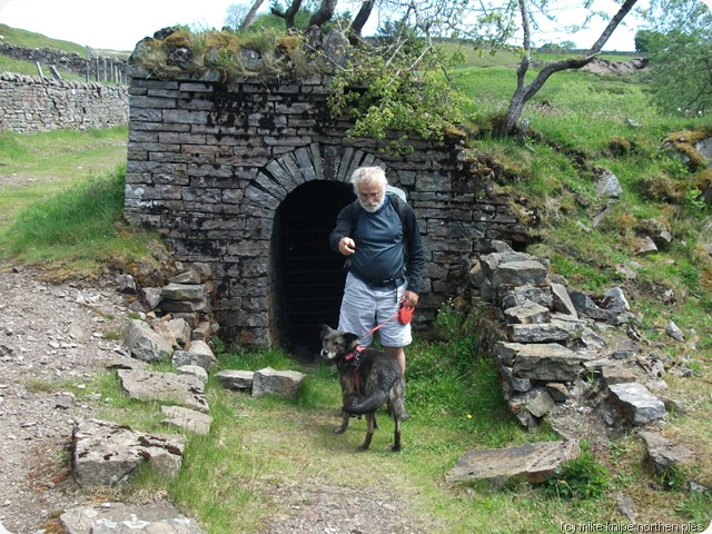 at the mine