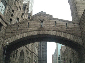 with a bridge