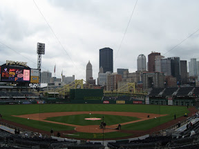 View from inside ballpark. Amazing.