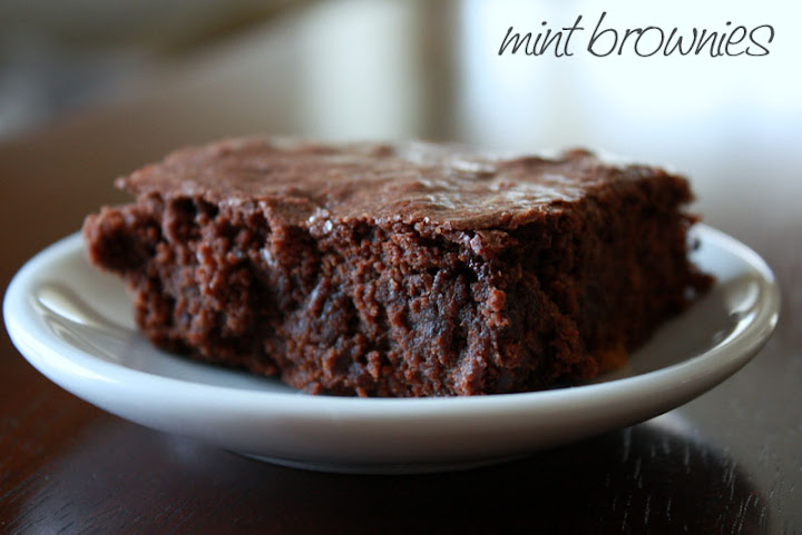 mint brownies