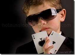 Underage poker players