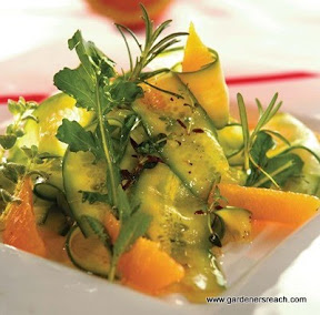 Oranges used in a Salad
