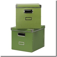 lådor grön