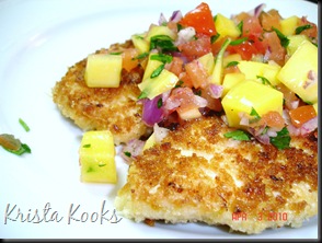 Brazilian Chicken Cutlets with Raw Tropical Sauce Krista Kooks 3