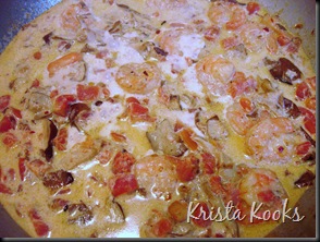 Seafood Pasta with Sherry Tomato Cream Sauce Seafood Pasta with Sherry Tomato Cream Sauce