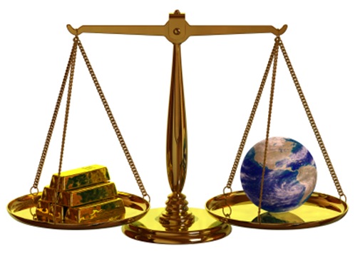 Balancing Money and the Earth