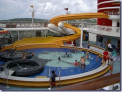 Caribbean Cruise - Disney Wonder - Pool (Aft) 02