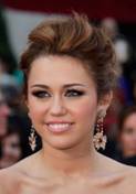Miley Cyrus at the Oscar's