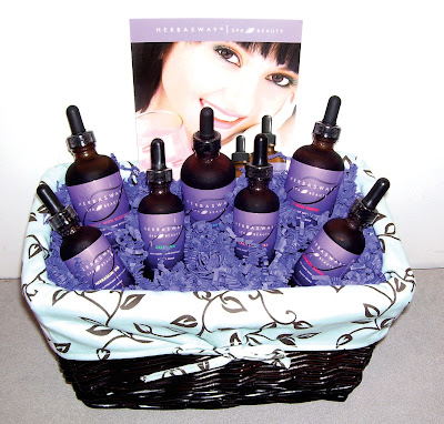 Enter the HerbaSway Beauty Spa drink giveaway on the Bionic Beauty blog