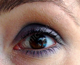 Bionic Beauty face of the day look with Purely Cosmetics eyeshadows