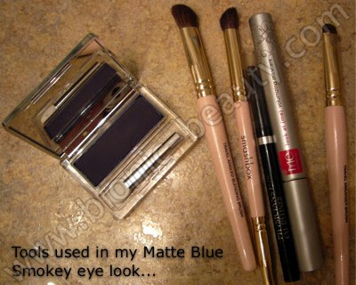 Tools I used to create this makeup look