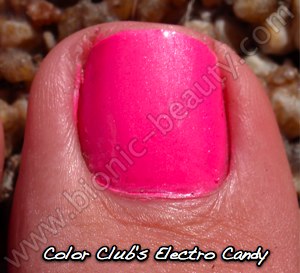 Electro Candy nail polish by Color Club
